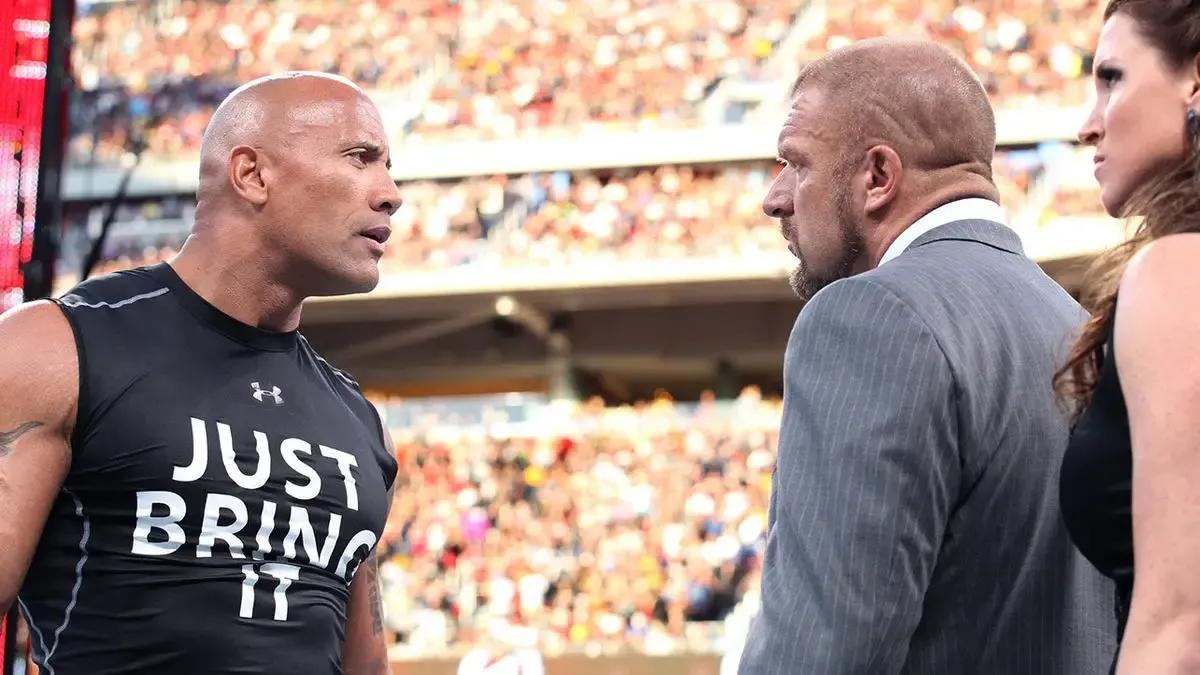 The Rock Triple H WrestleMania 31.jpg