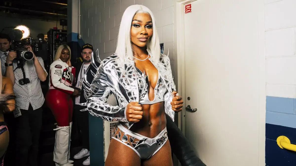 Jade Cargill January 2024 Royal Rumble backstage.jpg